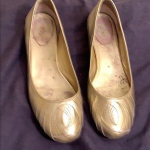 Cole Haan Gold Nike Air shoes